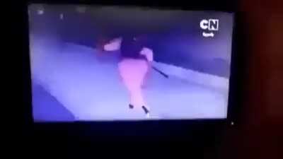 CN got hacked In Saudi Arabia. Imagine kids watching this with their parents 💀💀💀!!!