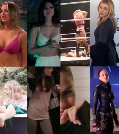 60 Seconds to decide: Who will be your Mistress for tonight? How would your night look like? - Kaley Cuoco/Victoria Justice/Alexa Bliss/Chlo&euml; Grace Moretz/Margot Robbie/Emma Watson/Selena Gomez/Scarlett Johansson