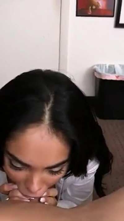 Blowjob in the office