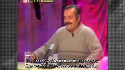 Laughing guy breaks down the Battle of Alesia.