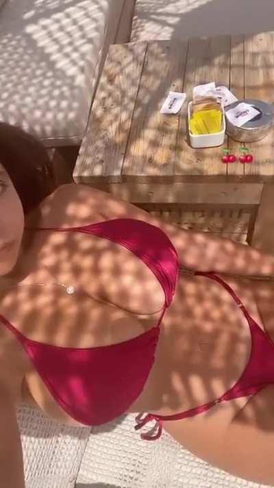 Red bikini 1