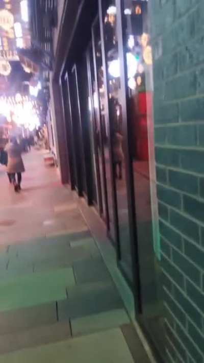 1 a.m. walking downtown Denver
