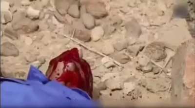 isis execution with rock