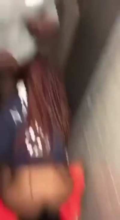 She with the train