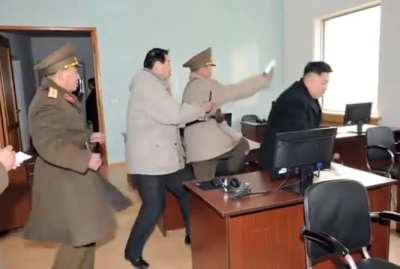 Kim Jung Un fight