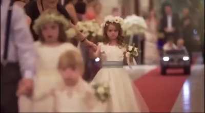 This groom surprised his bride by having her students with Down&rsquo;s syndrome be the ring bearers