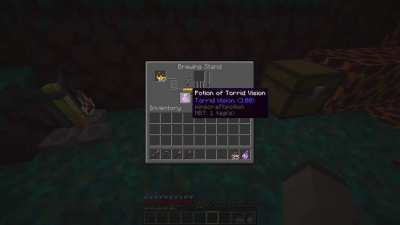 I coded a mod that adds a potion that lets you see better in lava. What do you guys think?