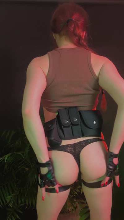 @Ruby Kingsley as Lara croft