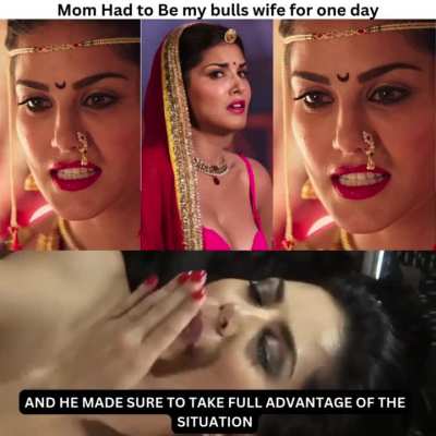MOMMY SUNNYLEONE GETS A HUGE LOAD ON HER FACE