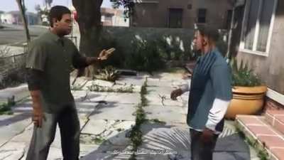 Someone made the GTA meme in egyptian arabic