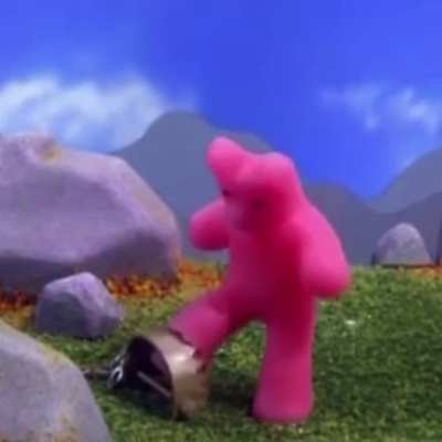 Gummy bear was trapped