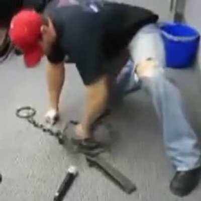 I'll just punch this bear trap