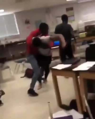2 fights in the same classroom