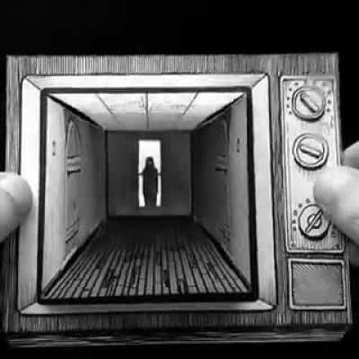 Dark corridor