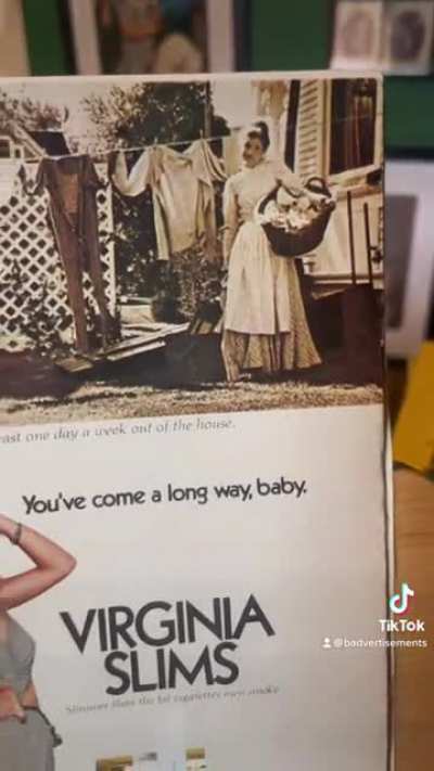 You&rsquo;ve come a long way baby.