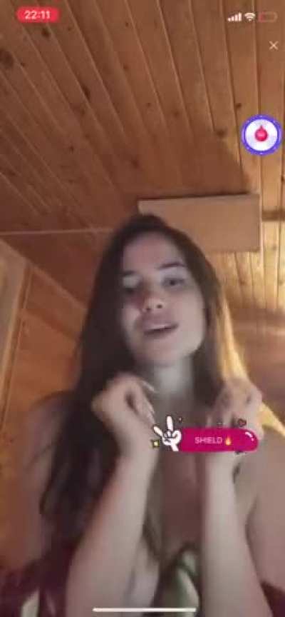 Titty got out