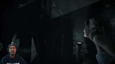 "she bout to fart?" (until dawn)
