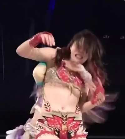 Utami Hayashishita&rsquo;s tits nearly popping out of her top