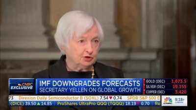 Janet Yellen on the economy: "I think the US is doing very well&ldquo;