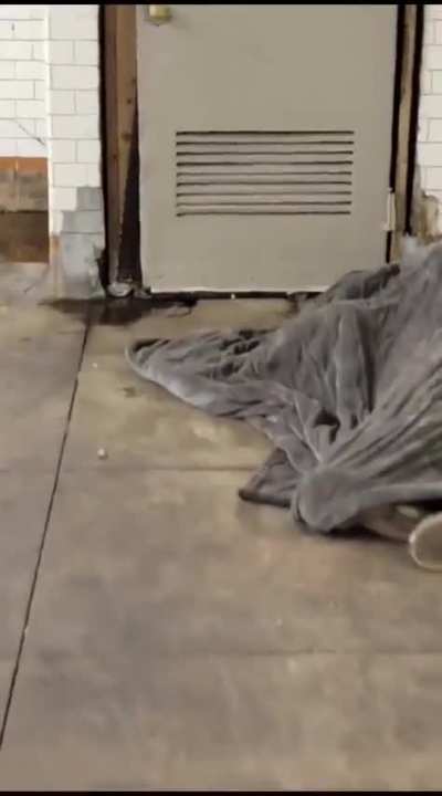 to help a homeless person