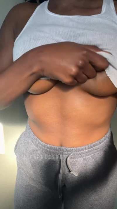my tits are always so sensitive in the morning