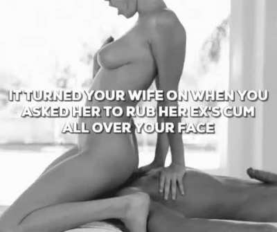 Cum all over your face