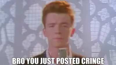He will shoot us for cringe