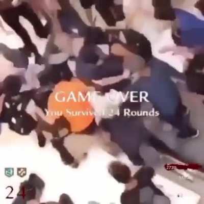 Playing China Lake be like