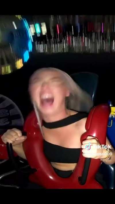 Blonde Busty Boobs Big Tits Natural Tits Bouncing Tits Accidental Public Exposed Nipslip Porn GIF by langdon77