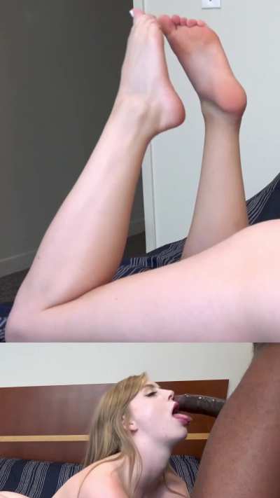 Dolly Leigh [ footjob &amp;amp; cum on feet ]