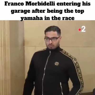"Shut up bitches" says Franco Morbidelli to haters