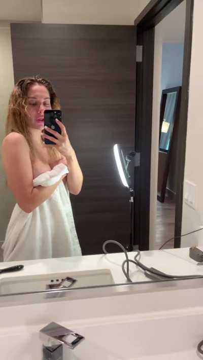 ops I dropped my towel 🤭