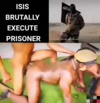 ISIS brutally execute prisoner... (Sad)