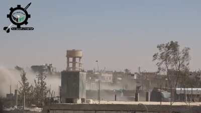 Sunni Youth Brigade engages Syrian Army forces with their own unique version of the 