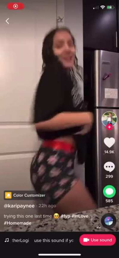 For those who haven&rsquo;t witnessed her little jiggly bank!