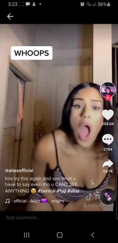 No I'm not shaming but this doesn't belong on tiktok