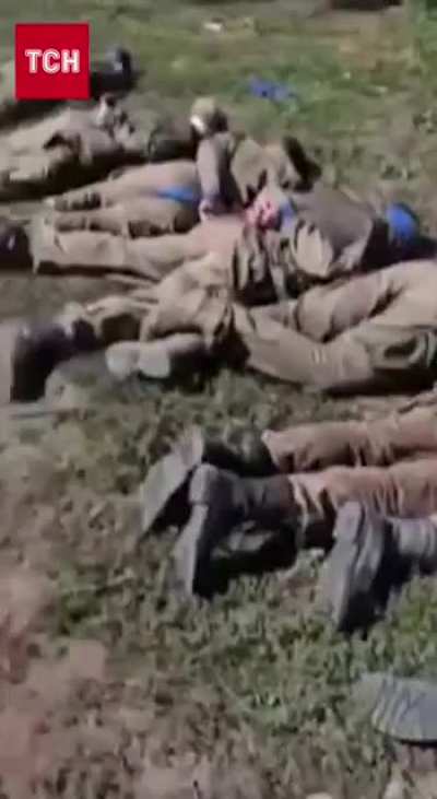 UA POV Akhmat and Russian POW&rsquo;s captured from the stronghold in Kursk, recording by Ukrainian soldiers