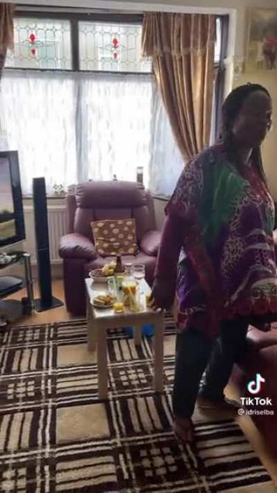 Idris Elba and his Mom