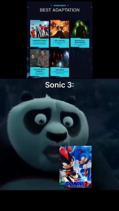 N&atilde;o ironicamente o &uacute;nico filme que presta dessa lista a&iacute; e Minecraft " todo mundo votando nele