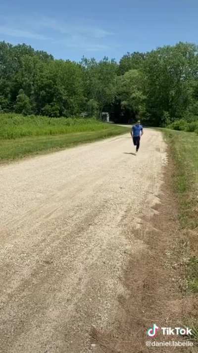 If people sprinted instead of walked, human zoomies