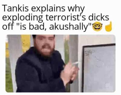 How tf did "terrorists bad" became a hot take nowadays 