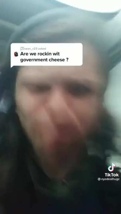 FUCK government cheese !