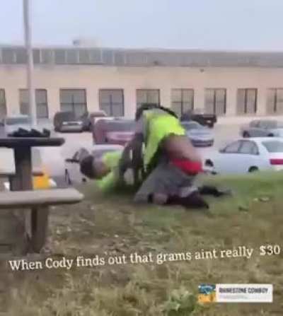 Cody is big mad