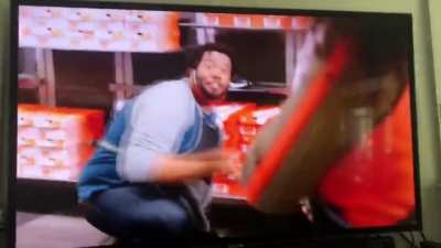 The fact that EVERY SINGLE EMPLOYEE pulls down their mask to talk in this commercial. Seriously... wtf, DSW?