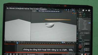 Em chọn ch&acirc;́t li&ecirc;̣u vải trong blender xong nó tự bi&ecirc;́n m&acirc;́t lu&ocirc;n thì phải làm sao giờ? 