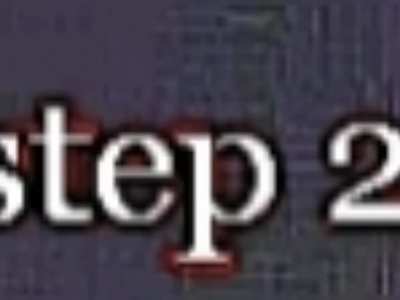 3 easy steps