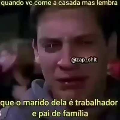 Fa&ccedil;o mas fa&ccedil;o chorando 😔👌