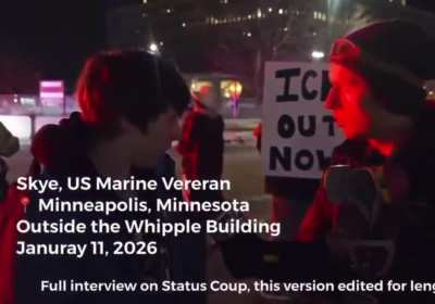 ICE agents rammed this United States Marine veteran&rsquo;s car and put her through torture just because they were following them from a safe distance. &ldquo;They called me 'it' ... they said &lsquo;have you not learned: this is why we killed that lesbian bitch&rsquo;&rdquo; [Renee G