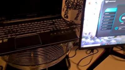 Proper cooling. Temperature dropped by 13&deg;C or 55&deg;F when fans were running on minimal settings.