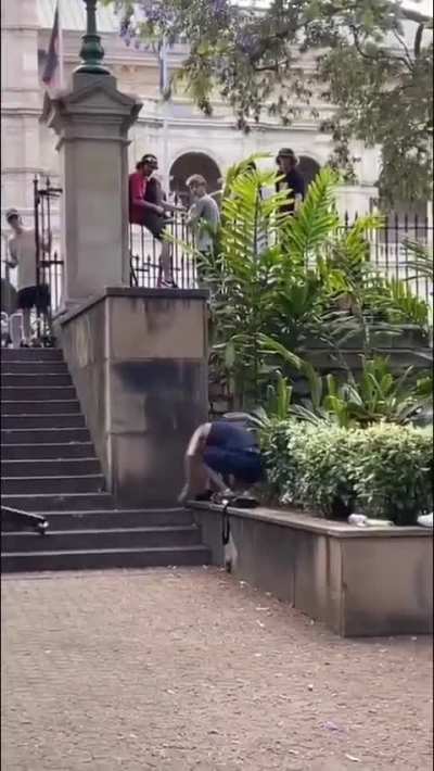 Bail on a scooter